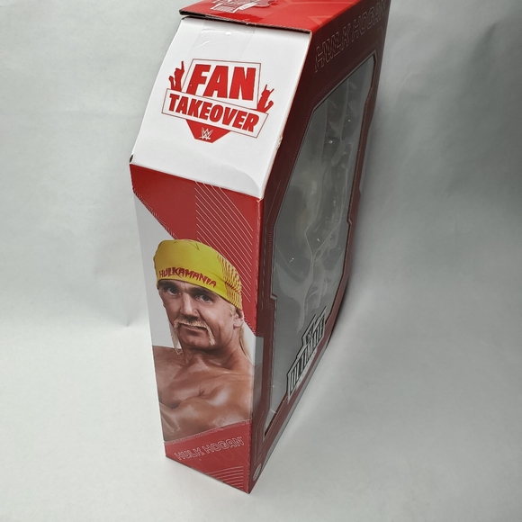 WWE Ultimate Edition Hulk Hogan Wrestling Action Figure Fan Takeover Exclusive - Picture 2 of 6